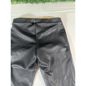 Express Black Faux Leather Leggings Size S